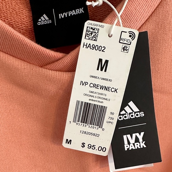 Adidas unisex Peach Sweatshirt - Picture 2 of 7